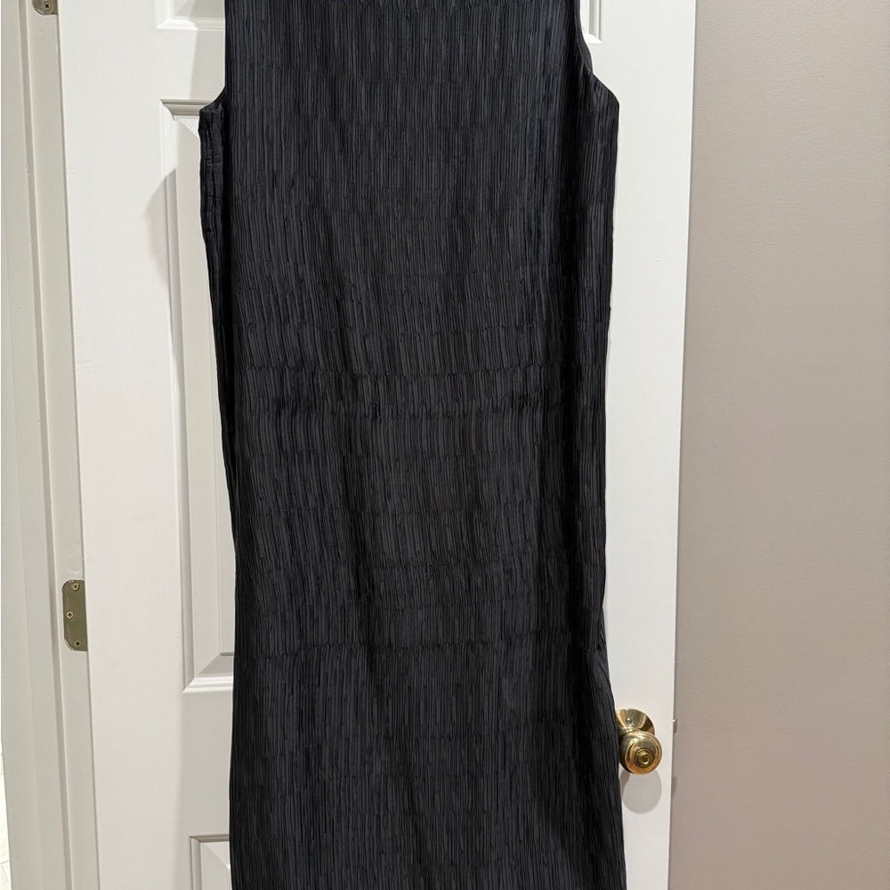 Zara Black Sleeveless Maxi Dress - Large - Picture 4 of 8